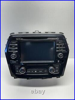 2017-2019 Nissan Maxima OEM Navigation GPS Touch Screen Radio 25915 9DE1B