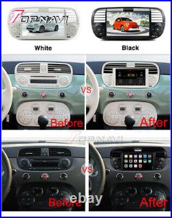 6.2Inch Car GPS Navigation for Fiat 500 2007-2014 Stereo Radio Media 4G Wifi RDS