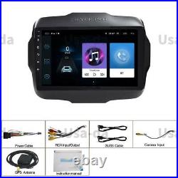 9 For Jeep Freedom 2016-2019 Car GPS Stereo Radio Automotive Navigation 2+32G