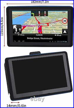 Car Truck GPS Navigator 7 Inch Touch Screen Free Maps Spoken Direction NavGO