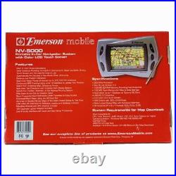 Emerson Mobile GPS Navigation System NV-5000