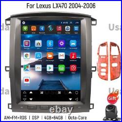 For Lexus LX470 2004-2006 12.1 Car GPS Radio Automotive Navigation System 4+64G