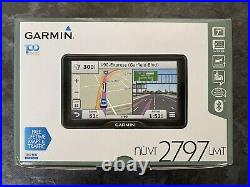 GARMIN Nüvi 2797LMT 7 Voice Activated GPS With Free Maps & Traffic, NEW in Box