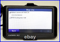 GARMIN nuvi 465 4.3 TRUCK GPS North America 2024.10 010-00786-00