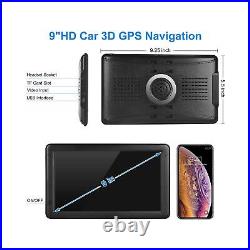 GPS Navigation for Car (9 Inch) Slimline Touch Screen Real Voice D