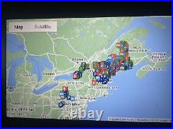 Garmin 50lm ATV-UTV 2024 NEW ENGLAND TRAILS. ME, NH, VT, NY, MA, PA