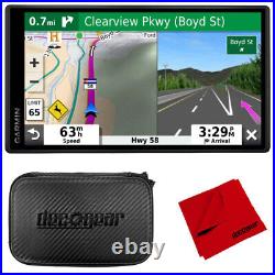 Garmin DriveSmart 55 & Traffic 5.5 GPS Navigator with 7 EVA Case Bundle