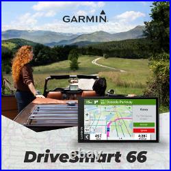 Garmin DriveSmart 66 6-inch Car GPS Navigator with Bright High-Res Maps