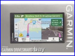 Garmin DriveSmart 66, 6-inch Car GPS Navigator with Bright High-Resolution Maps