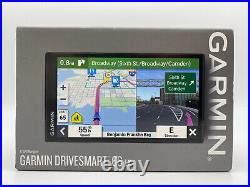 Garmin DriveSmart 66 EX 6 GPS Navigator WiFi Voice Activated New