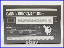Garmin DriveSmart 66 EX 6 GPS Navigator WiFi Voice Activated New
