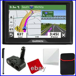 Garmin Drive 52 5 GPS Navigator (US & Canada) 4 Port USB/DC Car Charger Bundle