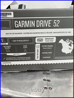 Garmin Drive 52 5 Inch Touch Screen GPS Navigator NEW IN BOX