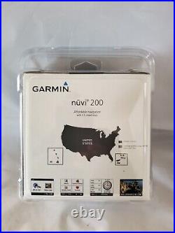 Garmin Nuvi 200 GPS Navigation System 3.5 Screen SEALED