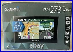 Garmin Nuvi 2789LMT 7 Touchscreen Bluetooth GPS Automobile Portable Navigator