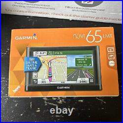Garmin Nuvi 65 LMT Lifetime Maps & Traffic Updates 6 Touchscreen GPS
