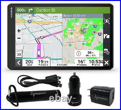 Garmin RV 1095 GPS Navigator Large Easy-to-Read 10in Display with Power Pack