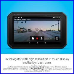 Garmin RV 785 & Traffic, Advanced GPS Navigator for RVs +Built-in Dash Cam, 7 T