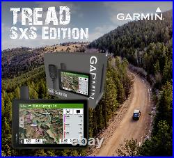Garmin Tread SxS GPS Navigator Ulltrabright Display with Power Pack Bundle