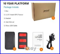 JIMI LL301 4G Magnetic IP65 GPS Tracker 10000mAh IoT, Fleet, Asset GPS Tracking