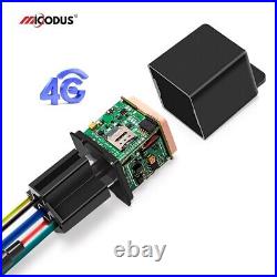 MiCODUS Relay GPS Car Tracker 4G Vehicle Tracking ACC Detection Engine Cut Off