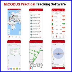 MiCODUS Relay GPS Car Tracker 4G Vehicle Tracking ACC Detection Engine Cut Off