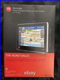 Motorola Motonav TN565T 4.3-Inch Bluetooth Portable GPS Navigator / New Open Box