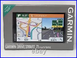 NEW Garmin DriveSmart 71 EX with traffic 6.95 Edge to Edge Display Bluetooth