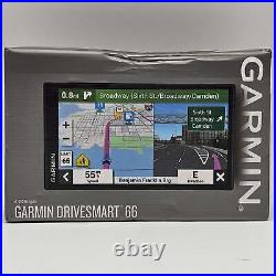 New Garmin DriveSmart 66 Auto GPS 010-02469-00