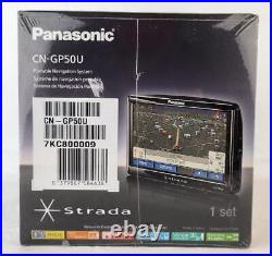 New Panasonic Strada GPS Model CN-GP50U Portable Navigation Unit