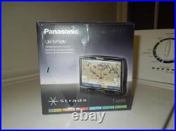 New Sealed Panasonic Strada GPS Portable Navigation System Model CN-GP50U
