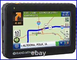 RAND MCNALLY TND-520 LM TRUCK GPS UPDATED TO LATEST MAPS 1yr WARRANTY