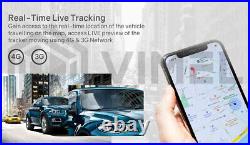 Real Time 4G GPS Tracker Vehicle LIVE Monitoring 20000mAH Magnetic Geo Fence