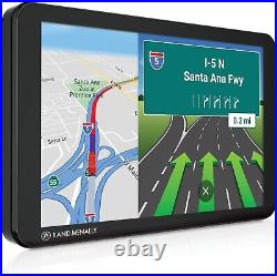 TND Tablet 85 8 Inch GPS Truck Navigator with Built In Dash Cam Easy To Read