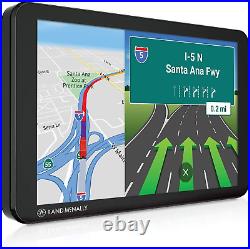 TND Tablet 85 8-Inch GPS Truck Navigator with Built-In Dash Cam, Easy-To-Read Di