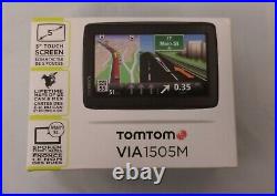 TomTom VIA 1505M Navigation System 5EN5.019.02 (VIA1505M) NEW with Lifetime Map