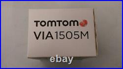 TomTom VIA 1505M Navigation System 5EN5.019.02 (VIA1505M) NEW with Lifetime Map
