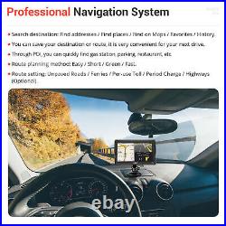 XGODY 9 Inch Truck GPS Navigator Car Navigation AV-IN with Rear View Backup Camera